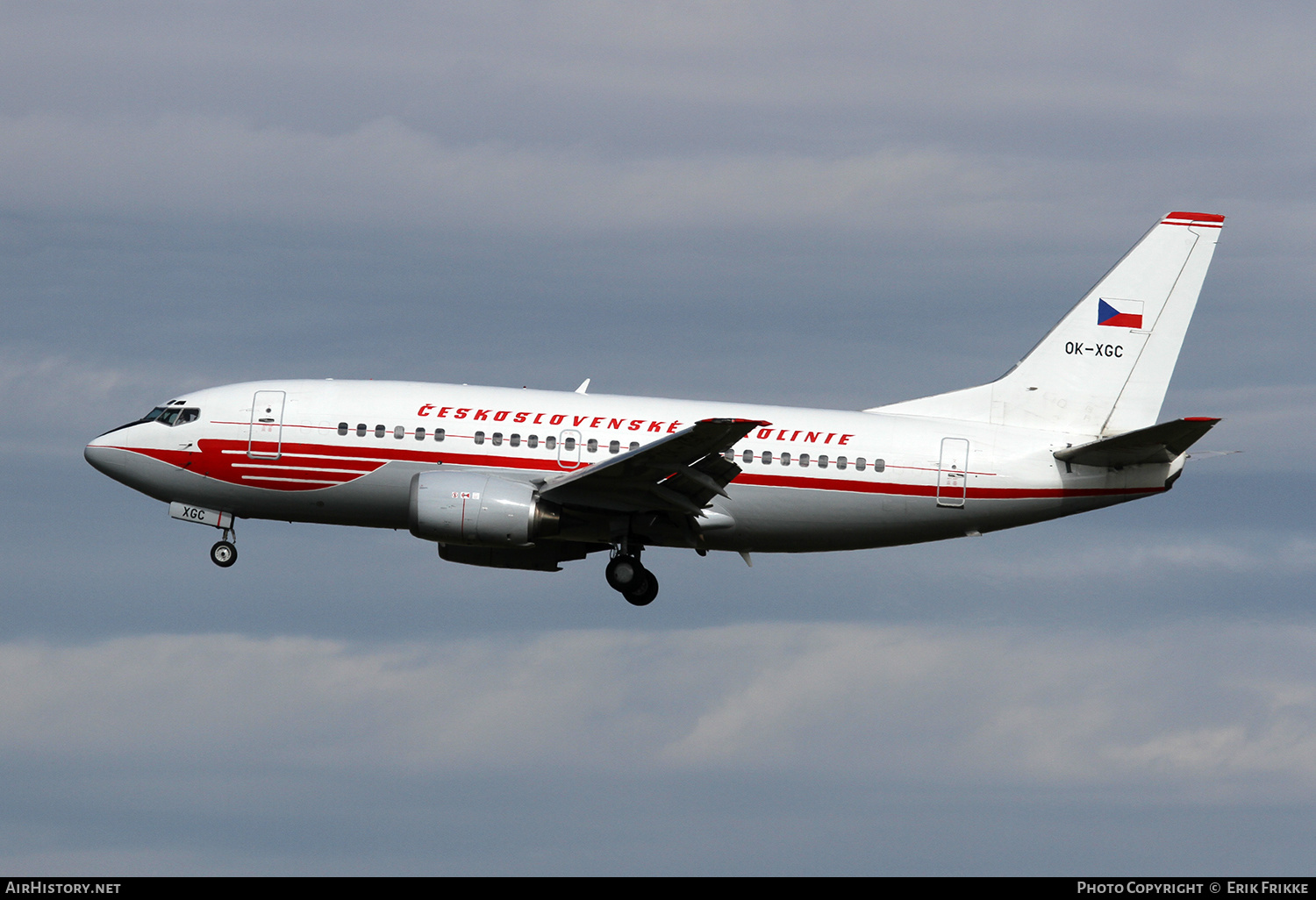 Aircraft Photo of OK-XGC | Boeing 737-55S | ČSA - Czech Airlines | ČSA - Československé Aerolinie - Czechoslovak Airlines | AirHistory.net #396345