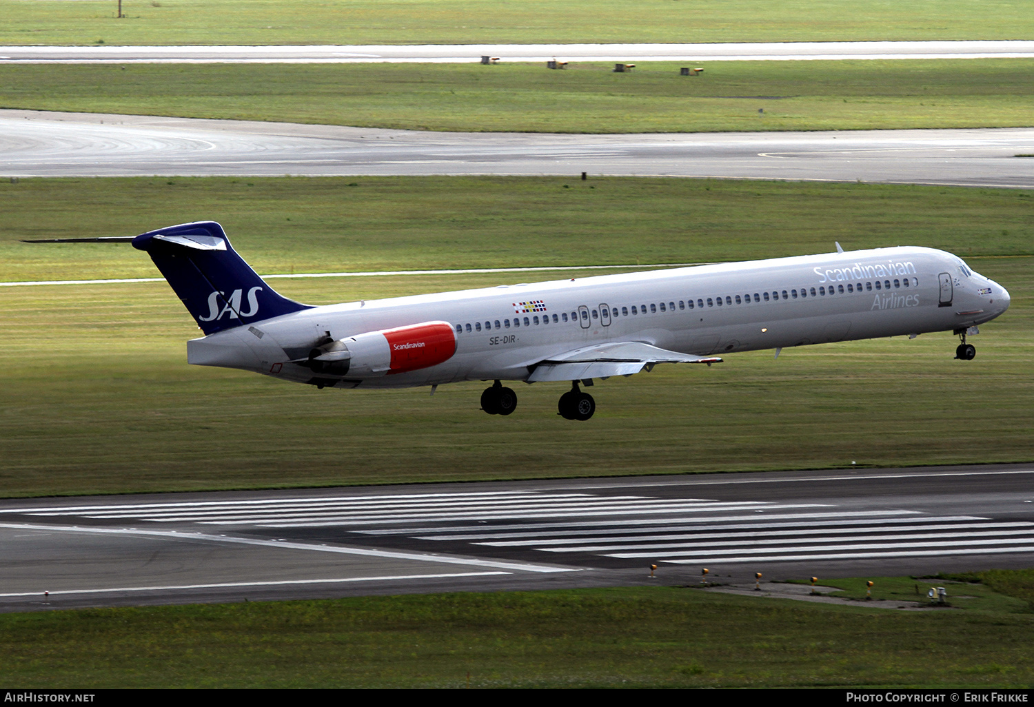 Aircraft Photo of SE-DIR | McDonnell Douglas MD-82 (DC-9-82) | Scandinavian Airlines - SAS | AirHistory.net #396355