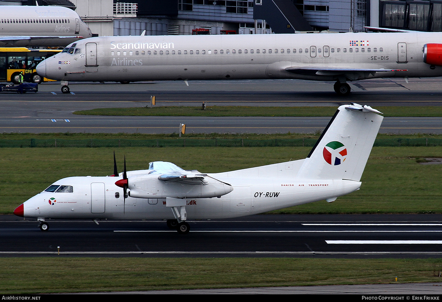 Aircraft Photo of OY-RUW | De Havilland Canada DHC-8-103 Dash 8 | Danish Air Transport - DAT | AirHistory.net #396356