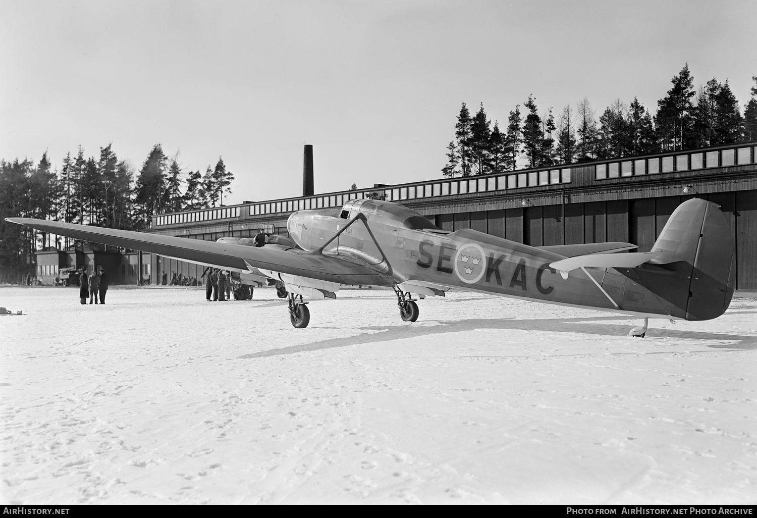 Aircraft Photo of SE-KAC | Focke-Wulf P6 Weihe (Fw 58KO-2) | Sweden - Air Force | AirHistory.net #396367