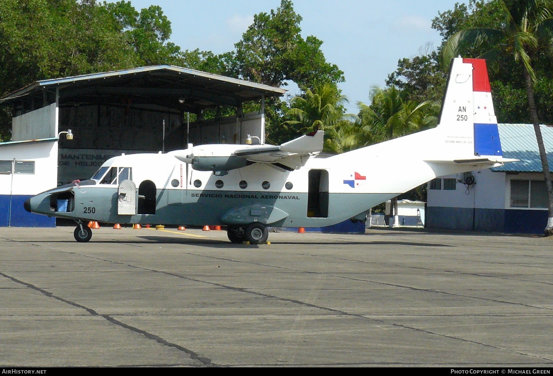 Aircraft Photo of AN250 | CASA C-212-300M Aviocar | Panama - Navy | AirHistory.net #396379