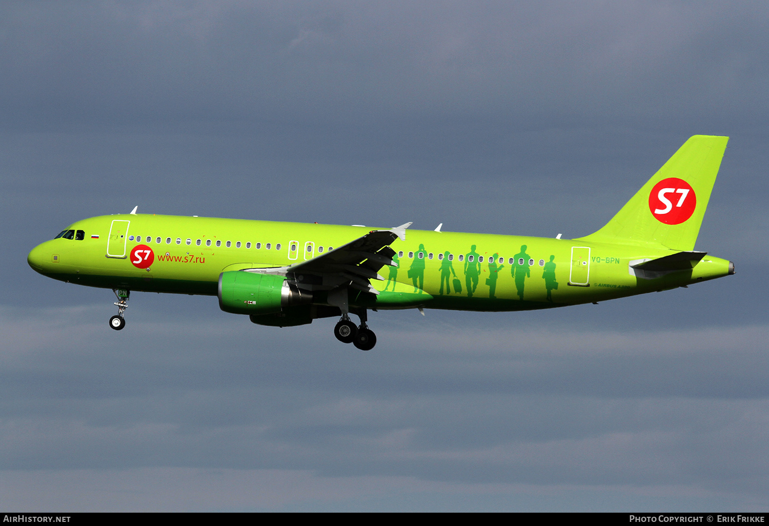 Aircraft Photo of VQ-BPN | Airbus A320-214 | S7 Airlines | AirHistory.net #396384