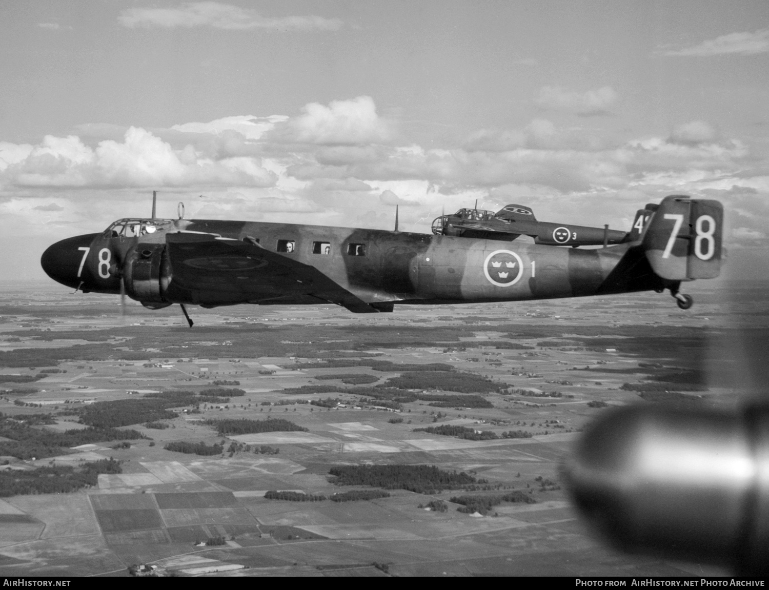 Aircraft Photo of 911 | Junkers Tp9 (Ju 86Z-7) | Sweden - Air Force | AirHistory.net #396395