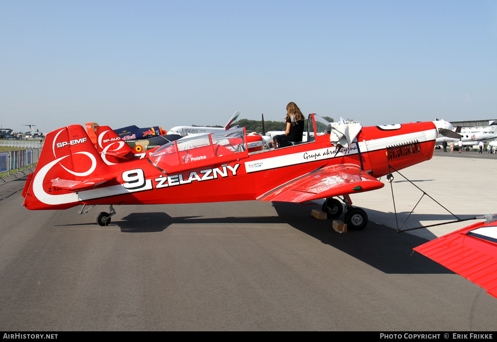 Aircraft Photo of SP-EMF | Zlin Z-526F Trener Master | Zelazny Aerobatic Team | AirHistory.net #396398