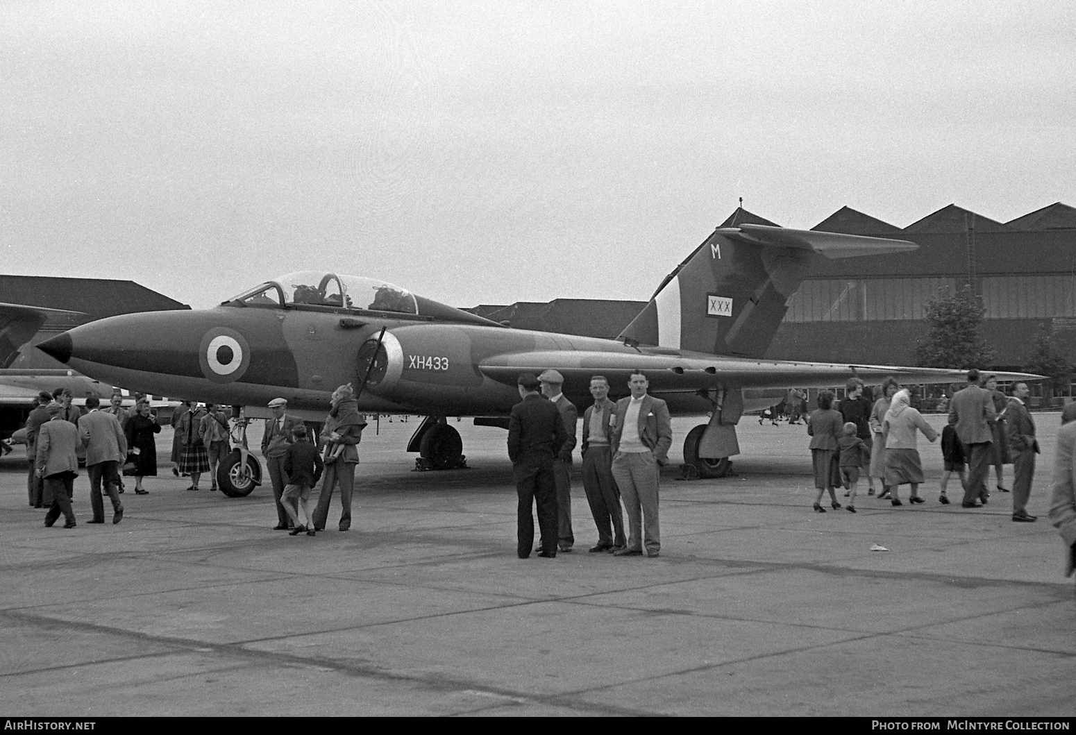 Aircraft Photo of XH433 | Gloster Javelin T3 | UK - Air Force | AirHistory.net #396405