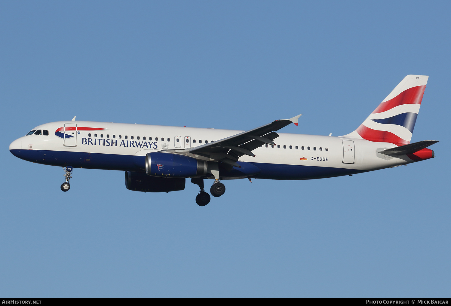 Aircraft Photo of G-EUUE | Airbus A320-232 | British Airways | AirHistory.net #396416