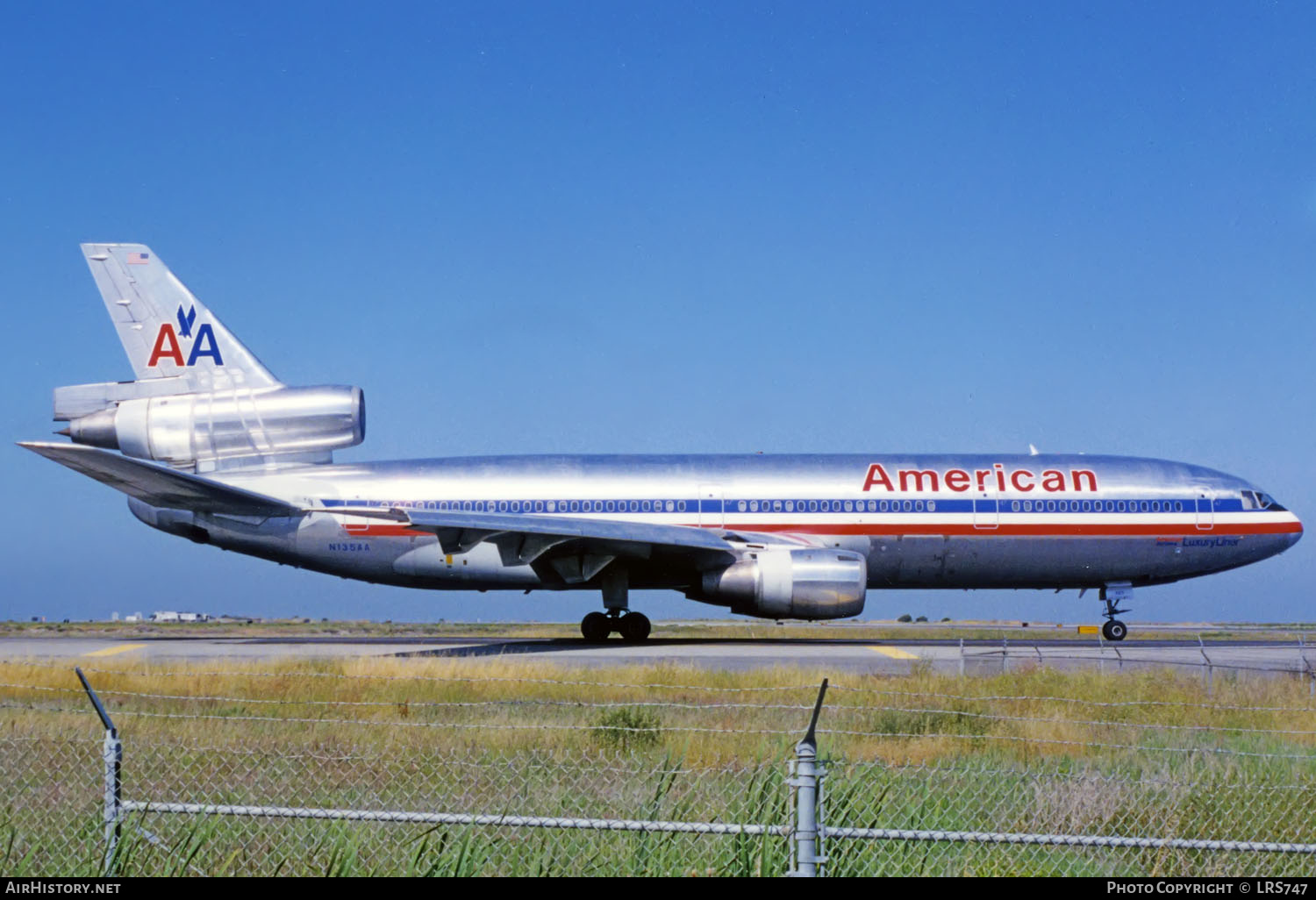Aircraft Photo of N135AA | McDonnell Douglas DC-10-10 | American Airlines | AirHistory.net #396441