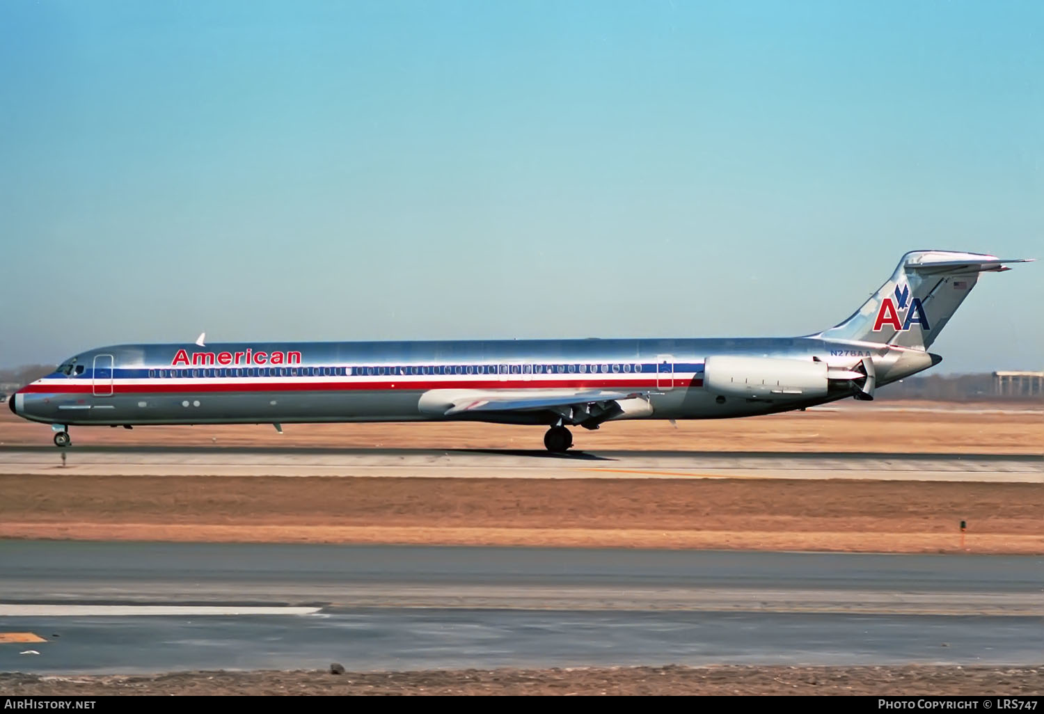 Aircraft Photo of N278AA | McDonnell Douglas MD-82 (DC-9-82) | American Airlines | AirHistory.net #396444