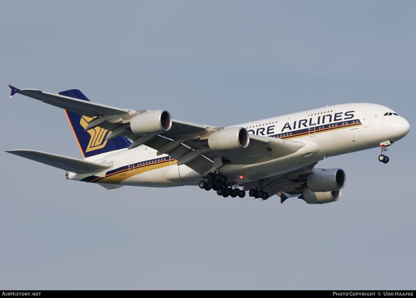 Aircraft Photo of 9V-SKD | Airbus A380-841 | Singapore Airlines | AirHistory.net #396455