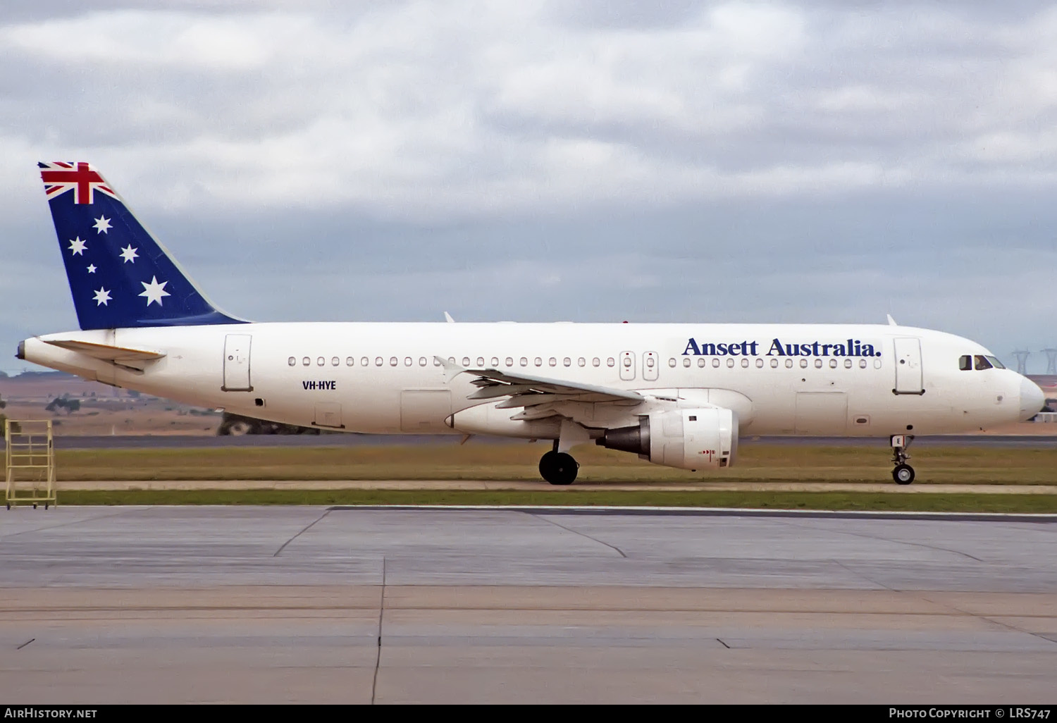 Aircraft Photo of VH-HYE | Airbus A320-211 | Ansett Australia | AirHistory.net #396461
