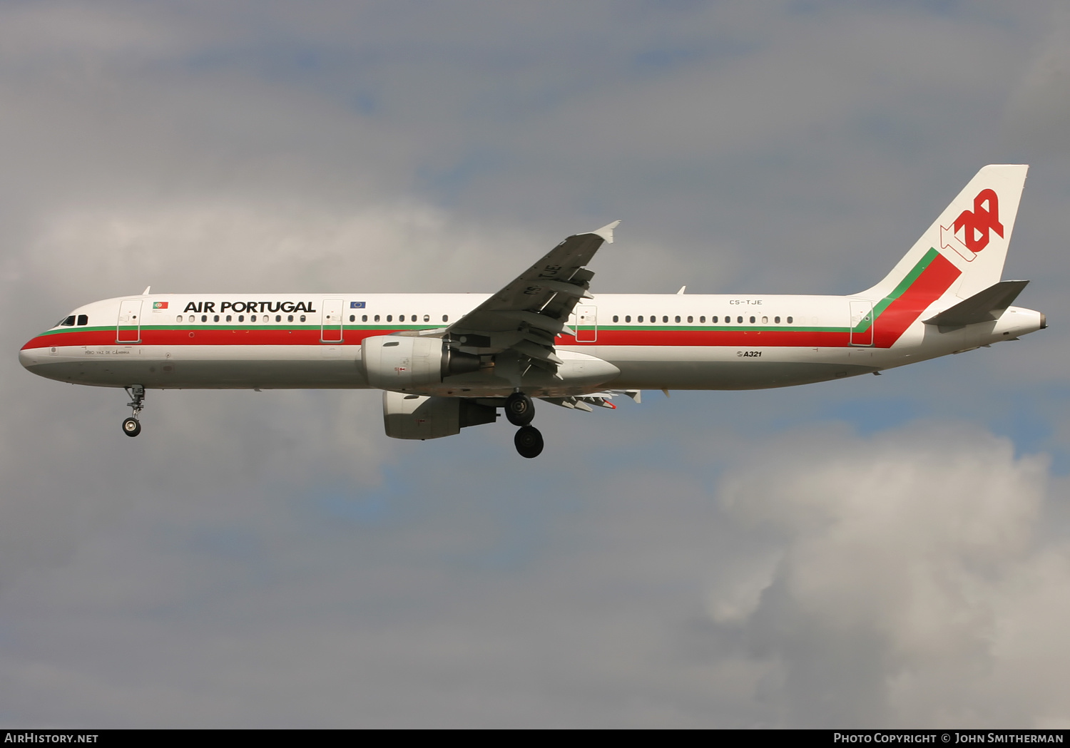 Aircraft Photo of CS-TJE | Airbus A321-211 | TAP Air Portugal | AirHistory.net #396462