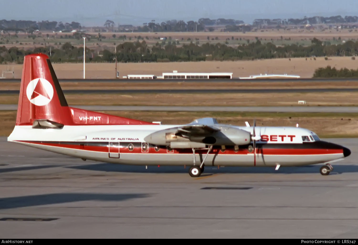 Aircraft Photo of VH-FNT | Fokker F27-600 Friendship | Ansett Airlines of Australia | AirHistory.net #396467