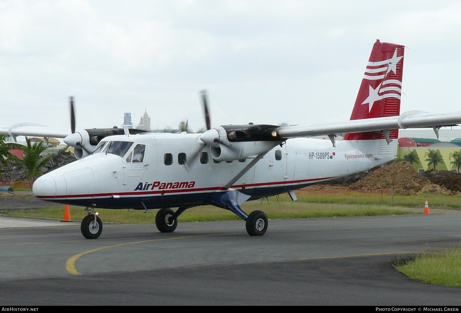 Aircraft Photo of HP-1509PS | De Havilland Canada DHC-6-300 Twin Otter | Air Panamá | AirHistory.net #396488