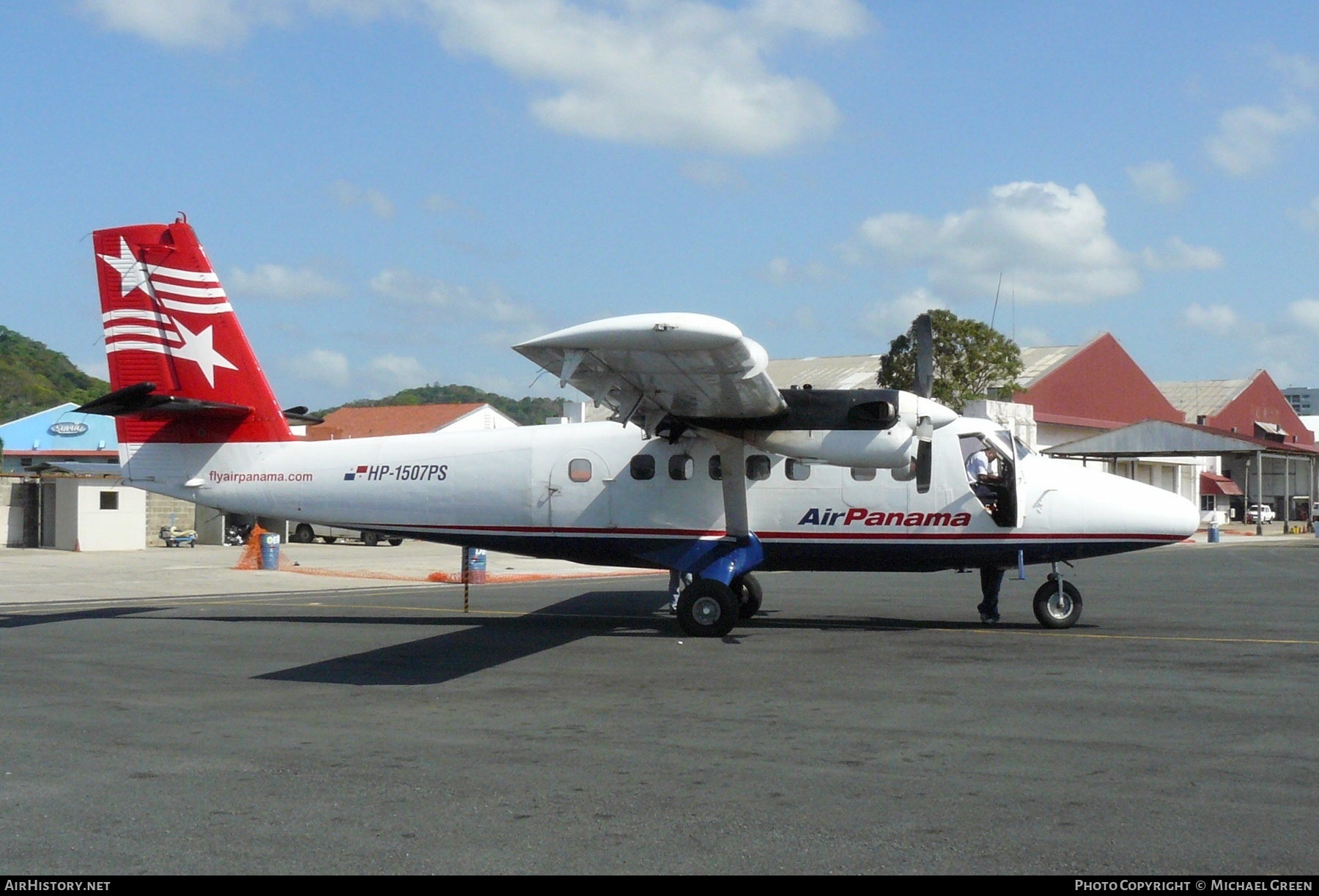 Aircraft Photo of HP-1507PS | De Havilland Canada DHC-6-300 Twin Otter | Air Panamá | AirHistory.net #396495