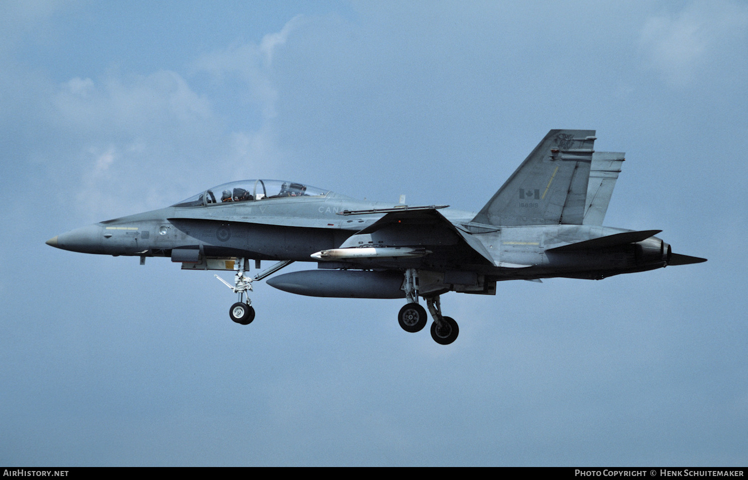 Aircraft Photo of 188919 | McDonnell Douglas CF-188B Hornet | Canada - Air Force | AirHistory.net #396500