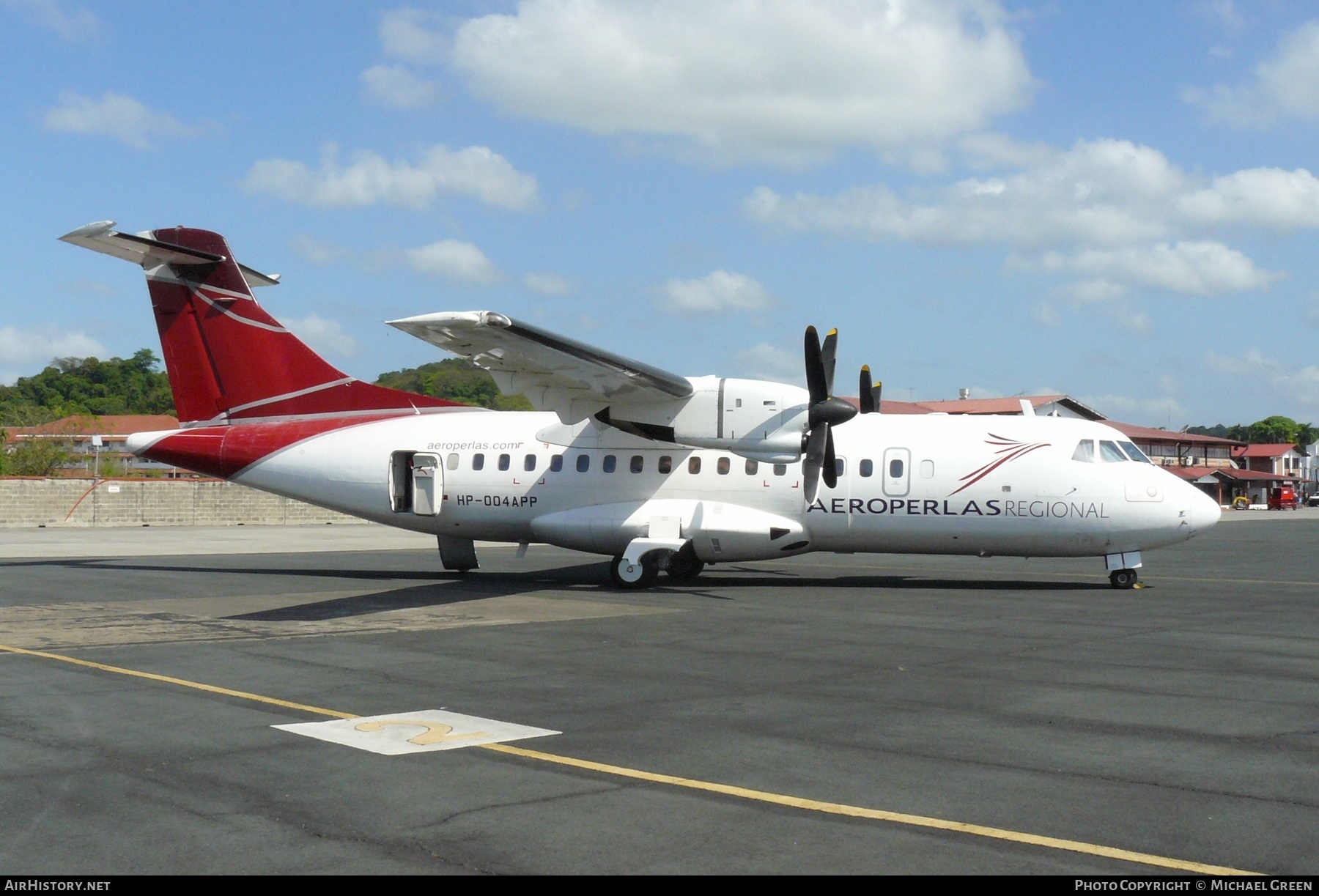 Aircraft Photo of HP-004APP | ATR ATR-42-300 | Aeroperlas Regional | AirHistory.net #396518