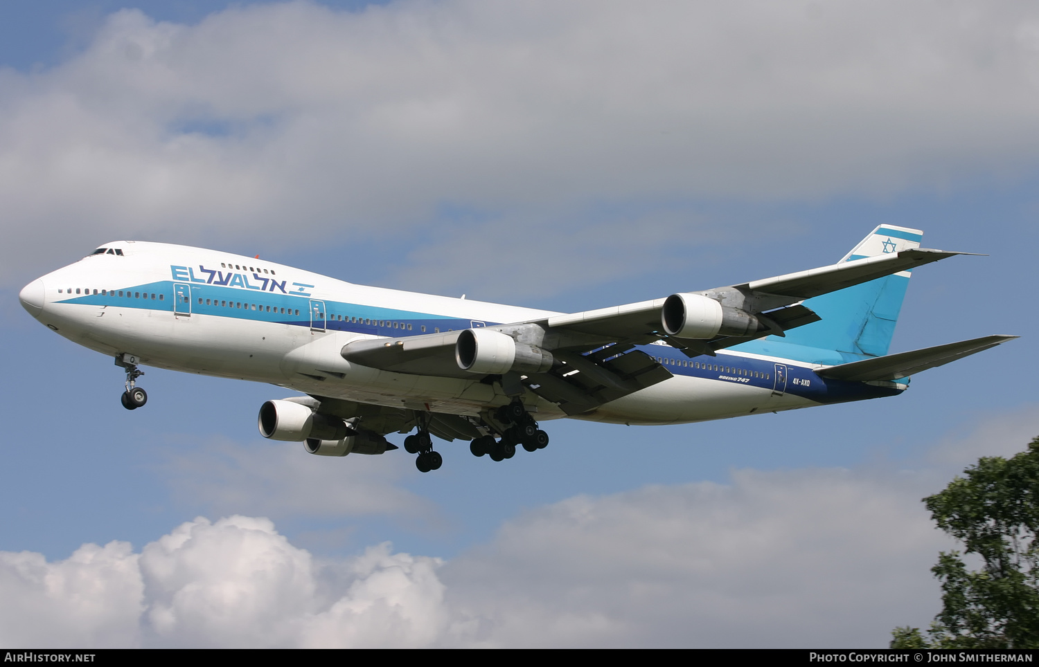 Aircraft Photo of 4X-AXQ | Boeing 747-238B | El Al Israel Airlines | AirHistory.net #396530