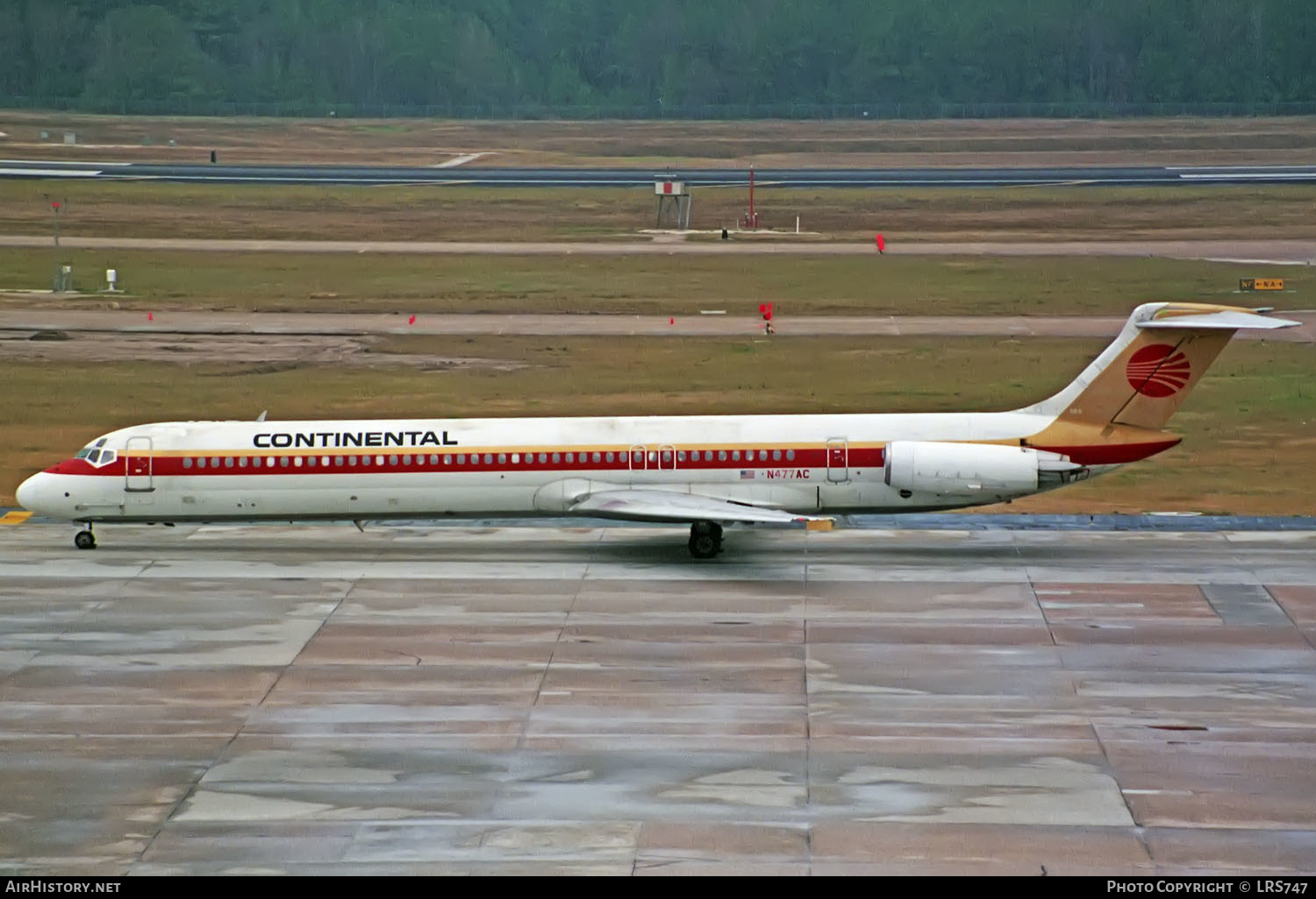 Aircraft Photo of N477AC | McDonnell Douglas MD-82 (DC-9-82) | Continental Airlines | AirHistory.net #396533