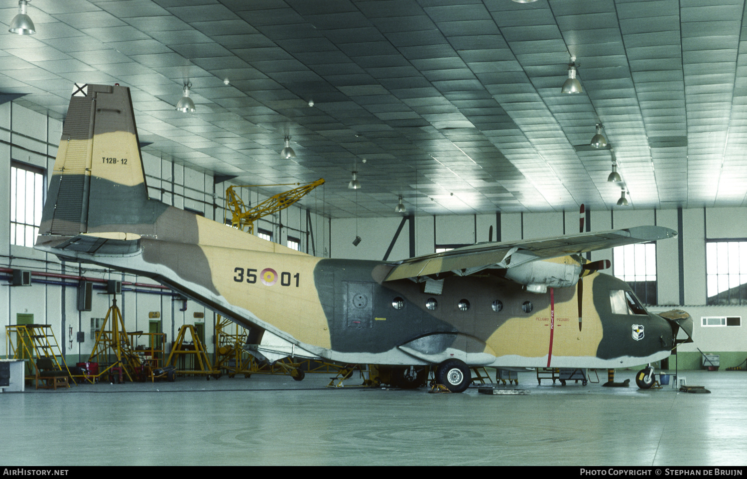 Aircraft Photo of T.12B-12 | CASA C-212-100 Aviocar | Spain - Air Force | AirHistory.net #396540