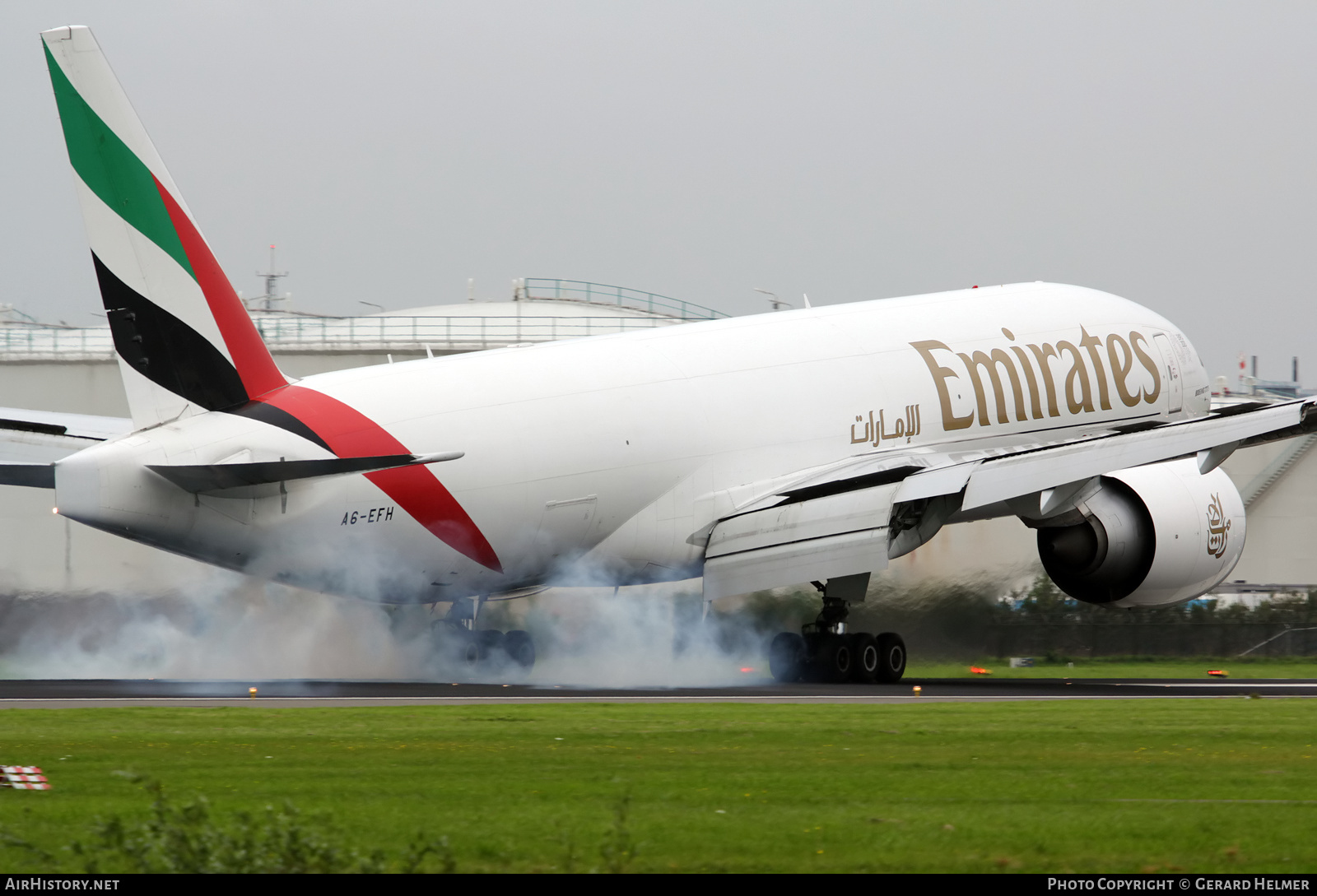 Aircraft Photo of A6-EFH | Boeing 777-F1H | Emirates SkyCargo | AirHistory.net #396544