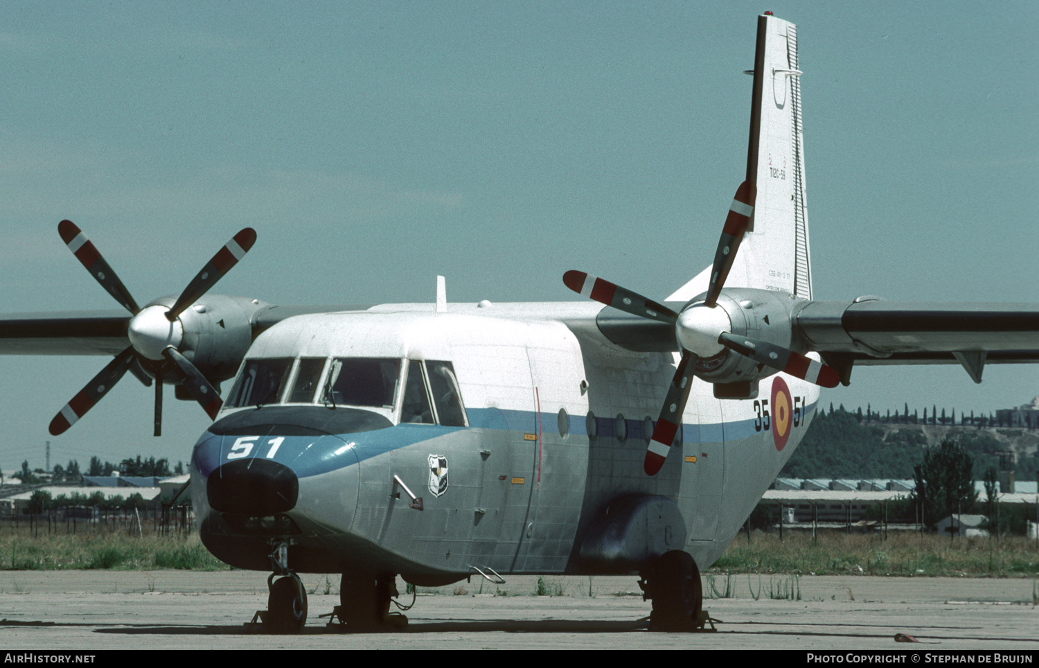 Aircraft Photo of T.12C-59 | CASA C-212-100 Aviocar | Spain - Air Force | AirHistory.net #396549