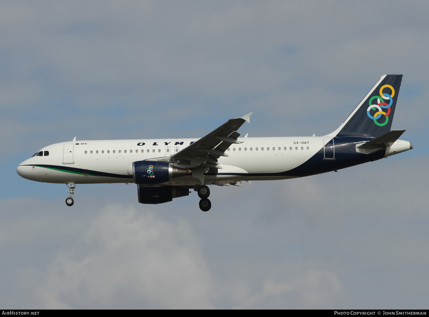 Aircraft Photo of SX-OAT | Airbus A320-214 | Olympic | AirHistory.net #396552