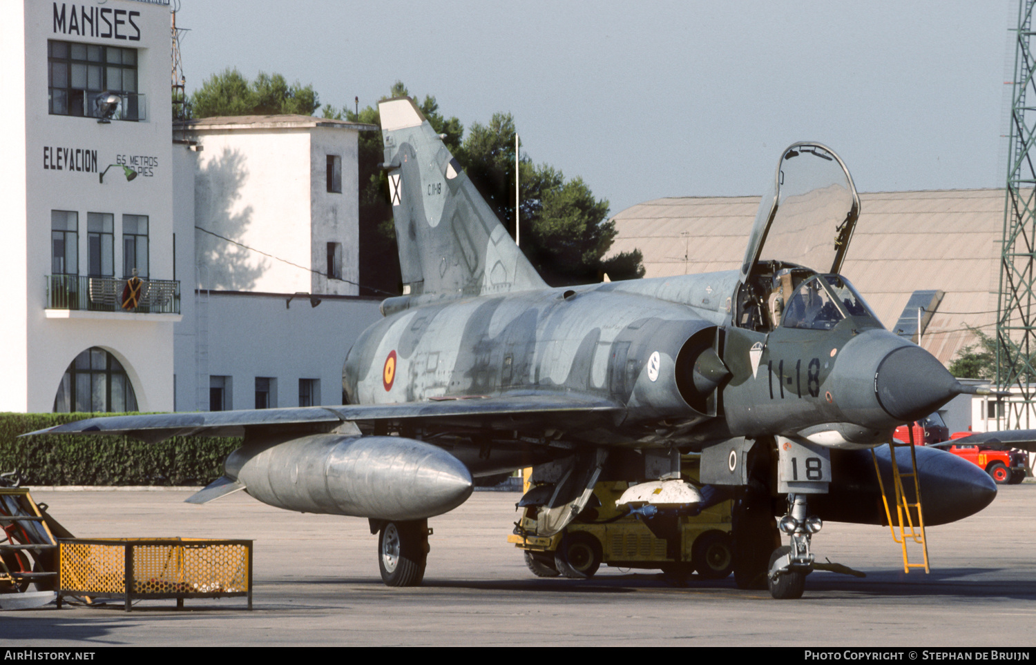Aircraft Photo of C.11-18 | Dassault Mirage IIIEE | Spain - Air Force | AirHistory.net #396556