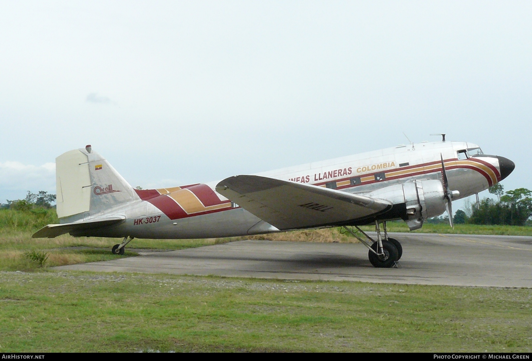 Aircraft Photo of HK-3037 | Douglas C-47A Skytrain | Aerolíneas Llaneras - ARALL | AirHistory.net #396586