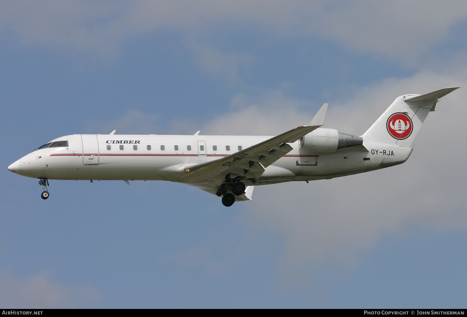 Aircraft Photo of OY-RJA | Bombardier CRJ-200LR (CL-600-2B19) | Cimber Air | AirHistory.net #396596