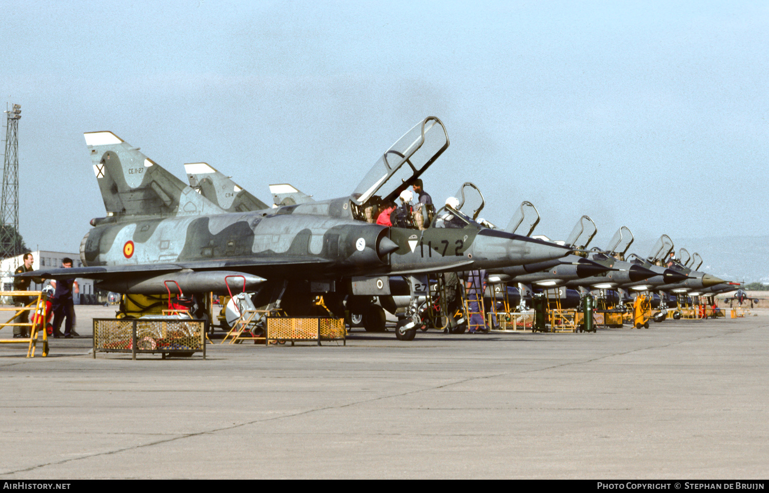 Aircraft Photo of CE11-27 | Dassault Mirage IIIDE | Spain - Air Force | AirHistory.net #396598