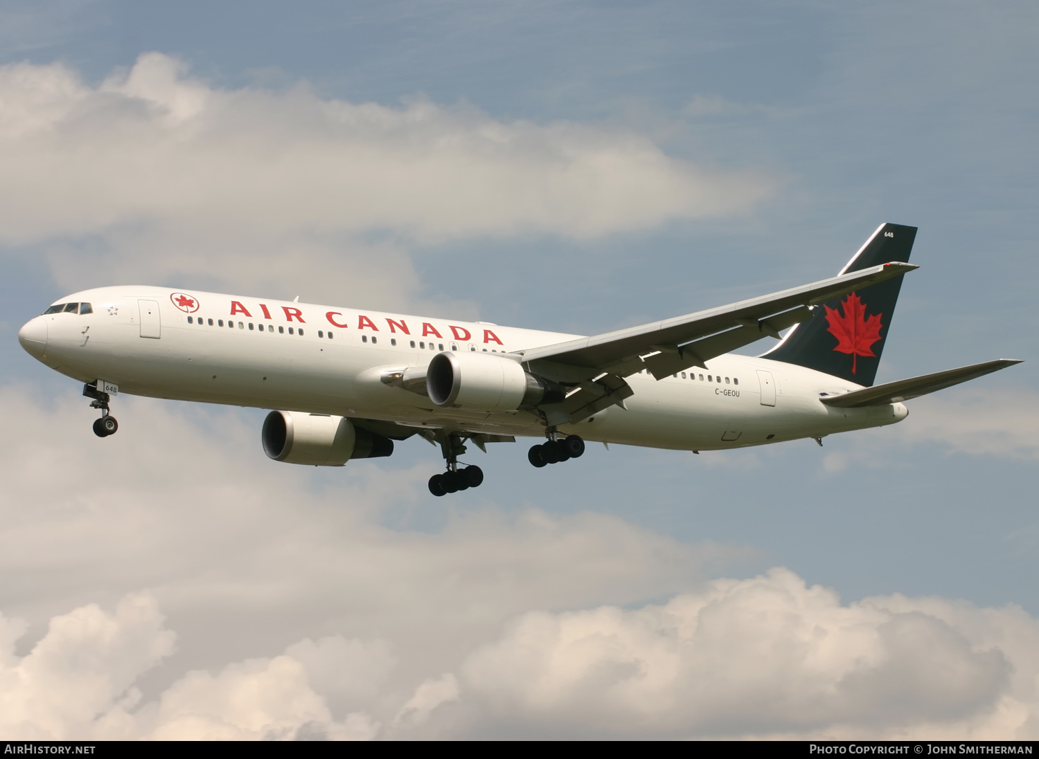 Aircraft Photo of C-GEOU | Boeing 767-375/ER | Air Canada | AirHistory.net #396599