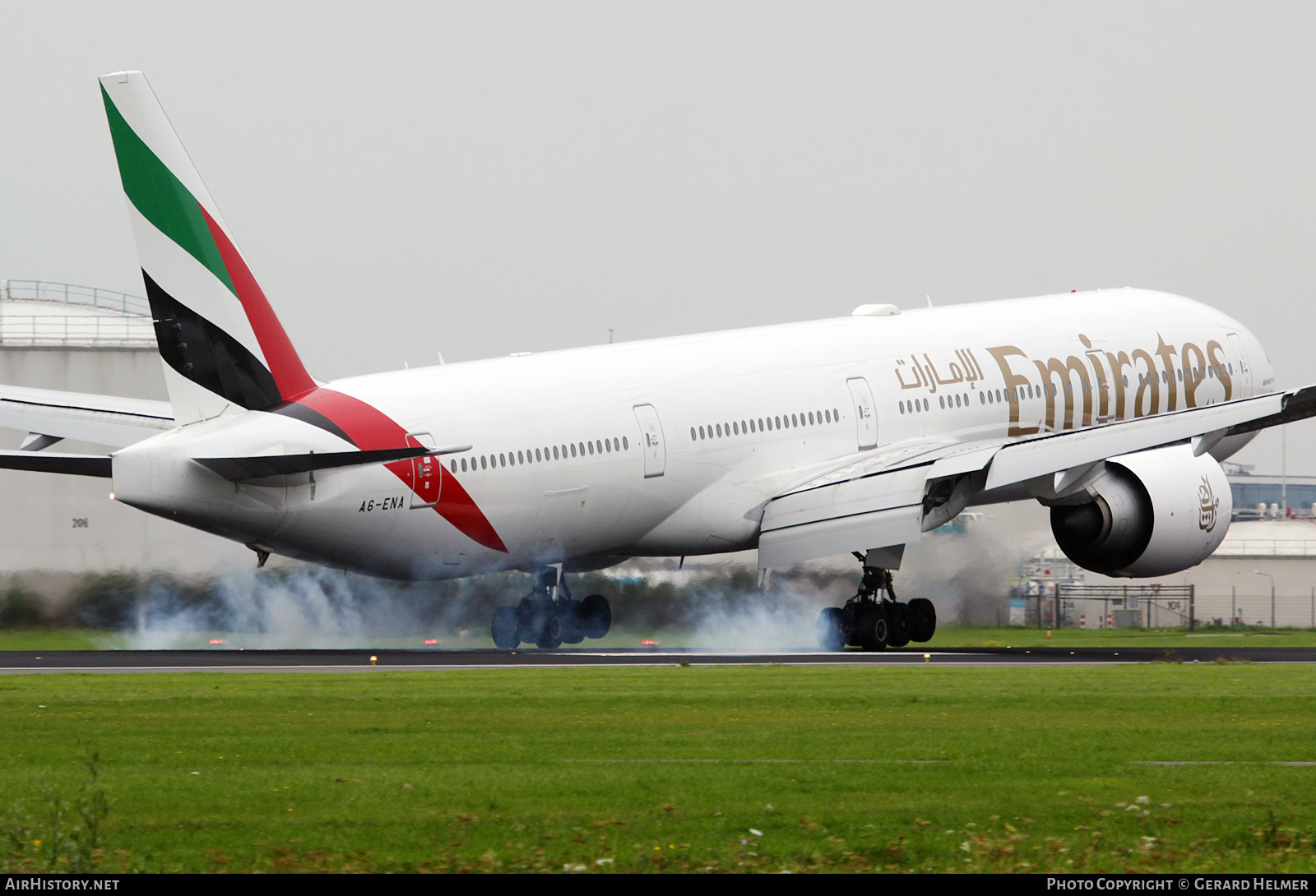 Aircraft Photo of A6-ENA | Boeing 777-31H/ER | Emirates | AirHistory.net #396605