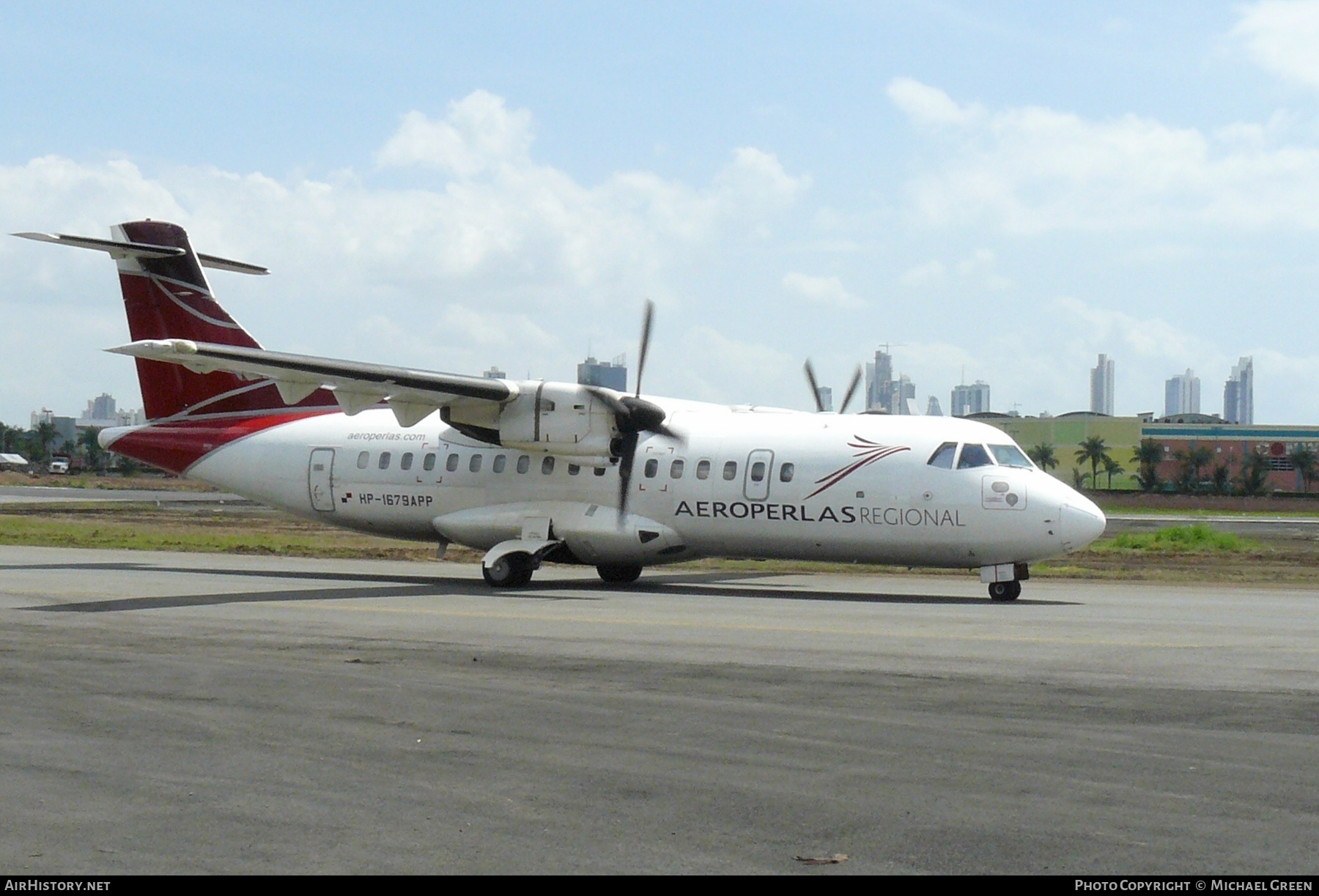 Aircraft Photo of HP-1679APP | ATR ATR-42-300 | Aeroperlas Regional | AirHistory.net #396617