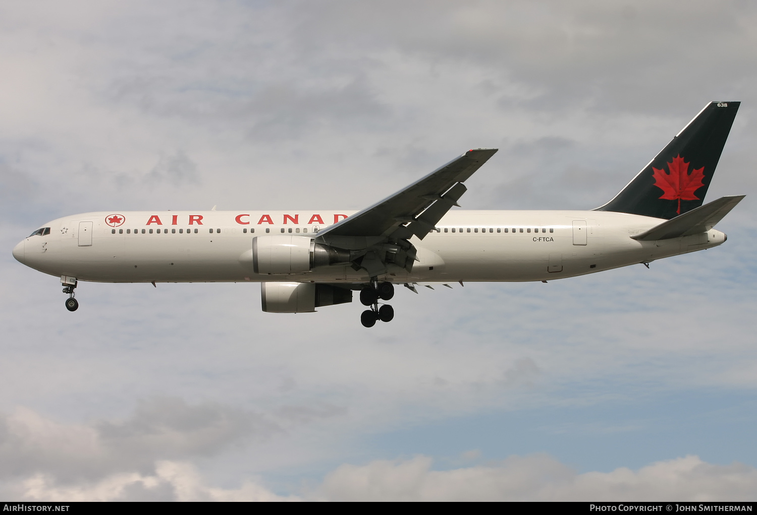 Aircraft Photo of C-FTCA | Boeing 767-375/ER | Air Canada | AirHistory.net #396619