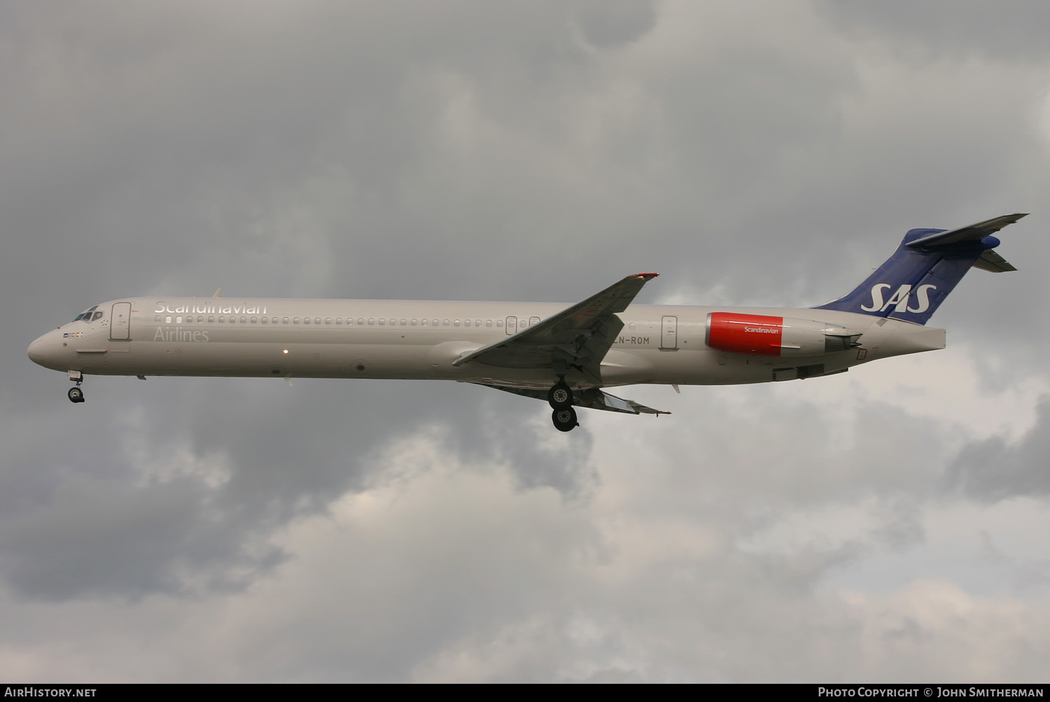 Aircraft Photo of LN-ROM | McDonnell Douglas MD-81 (DC-9-81) | Scandinavian Airlines - SAS | AirHistory.net #396620