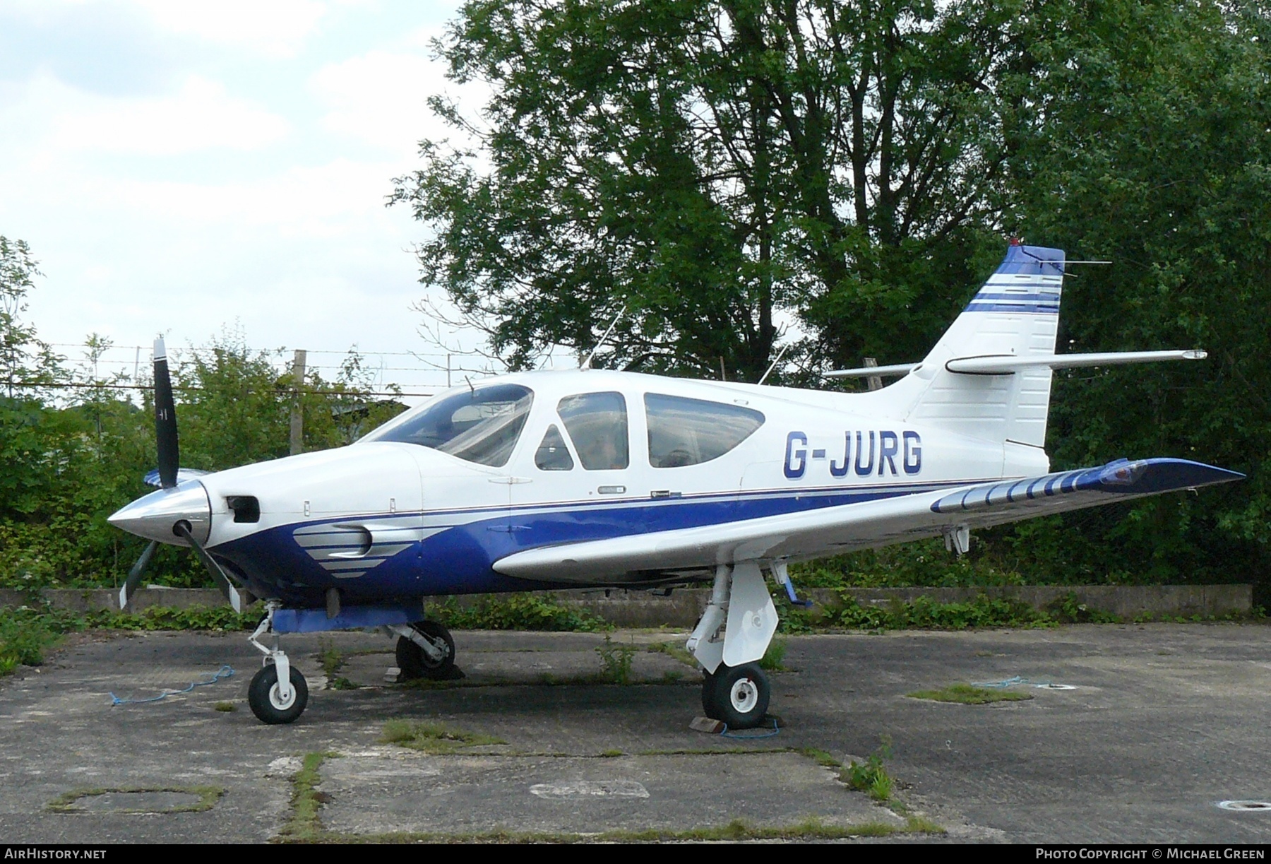 Aircraft Photo of G-JURG | Rockwell Gran Turismo Commander 114A | AirHistory.net #396657