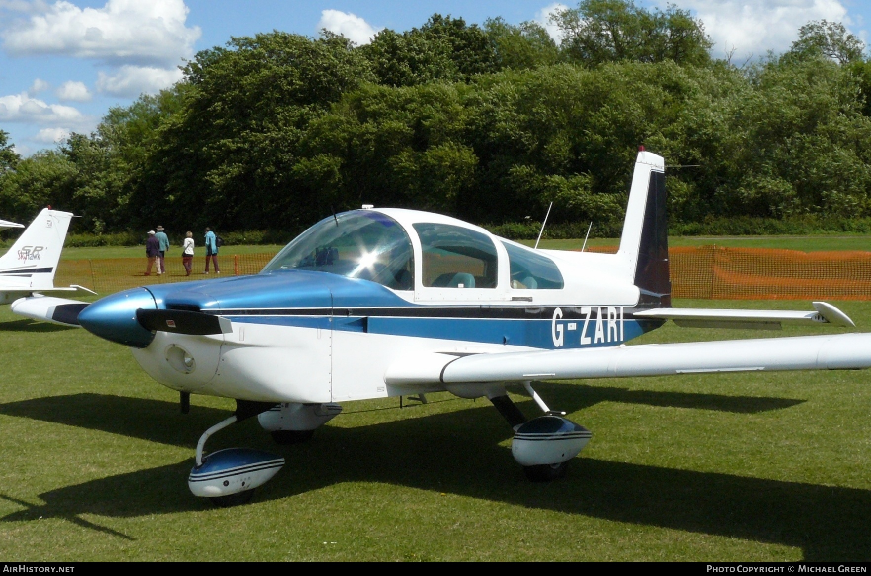 Aircraft Photo of G-ZARI | Grumman American AA-5B Tiger | AirHistory.net #396660