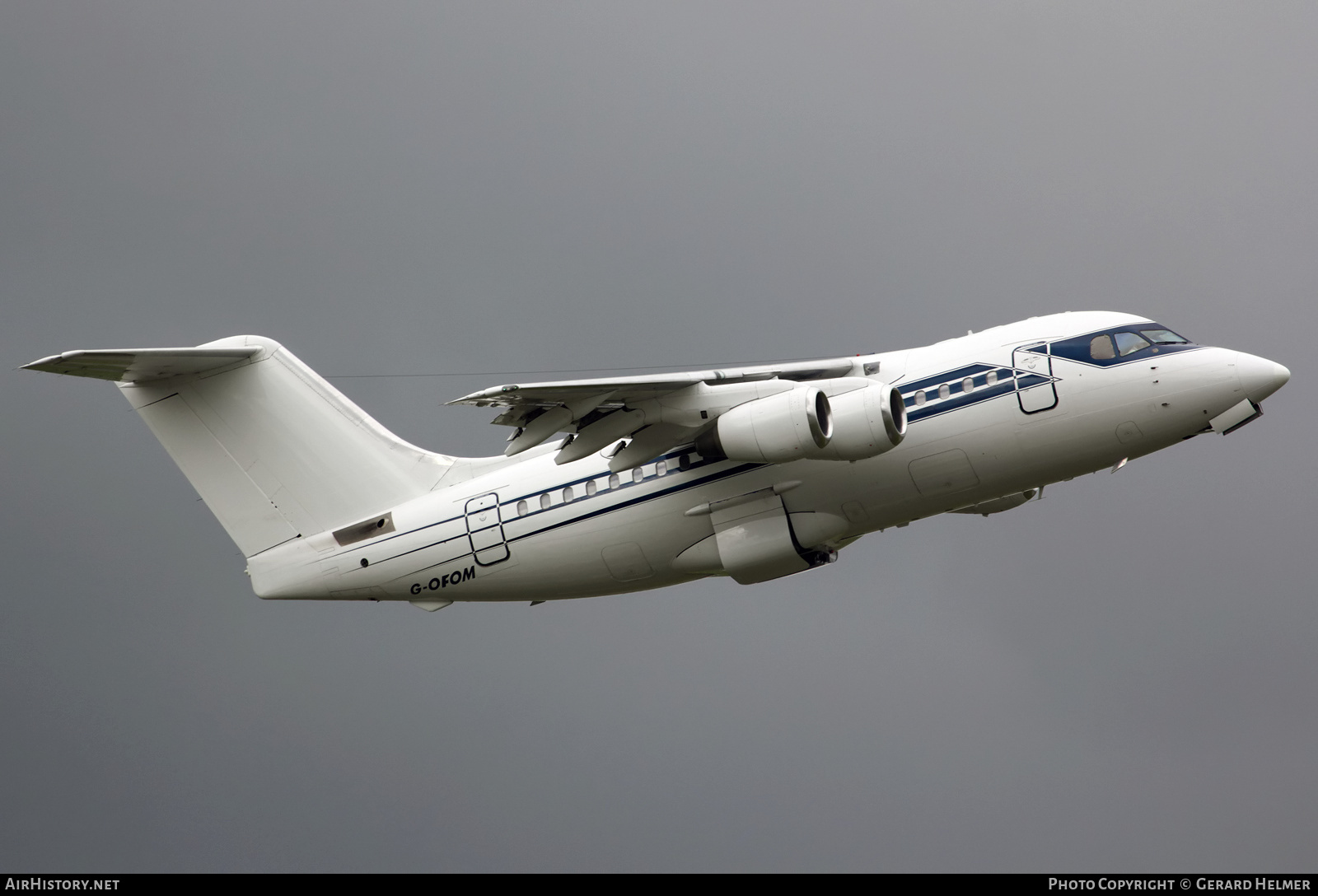 Aircraft Photo of G-OFOM | British Aerospace BAe-146-100 | AirHistory.net #396665