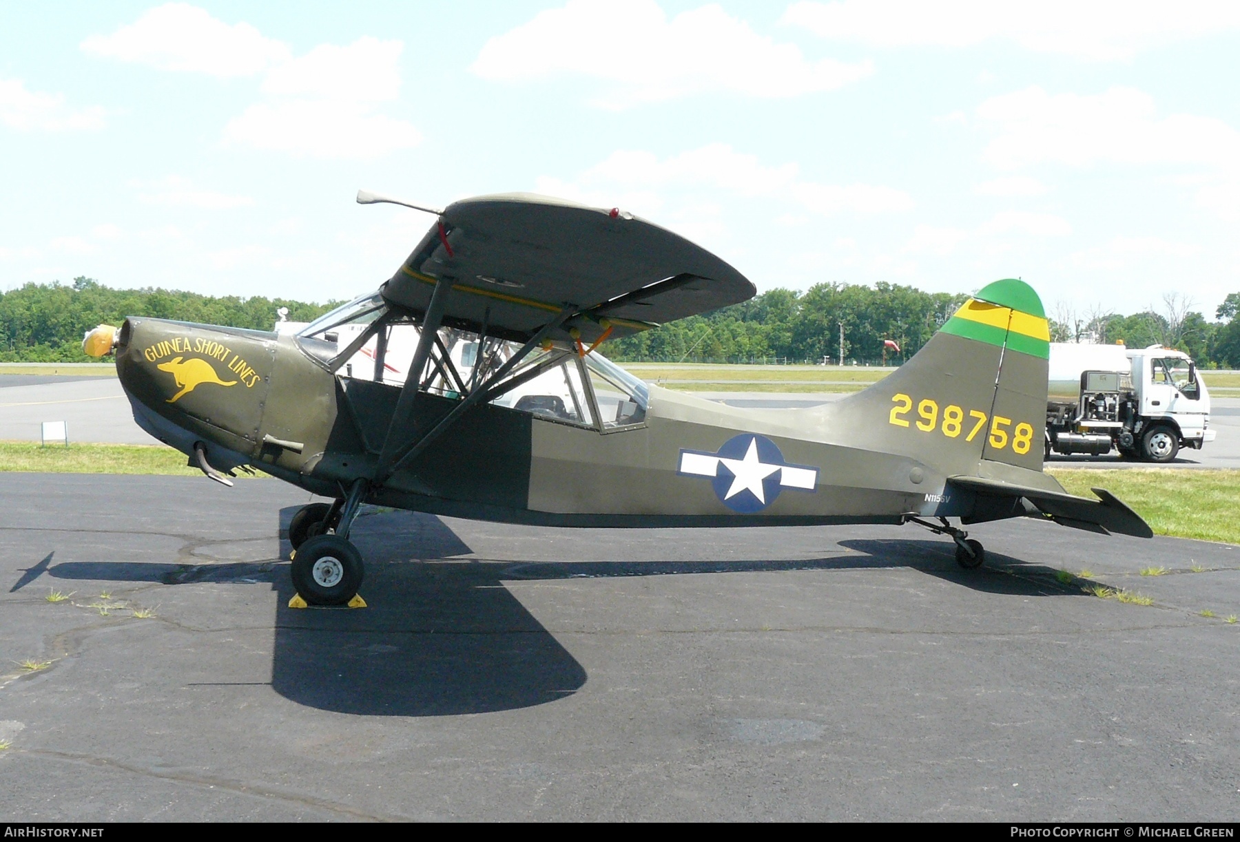 Aircraft Photo of N1156V / 298758 | Stinson L-5 Sentinel | USA - Air Force | AirHistory.net #396669