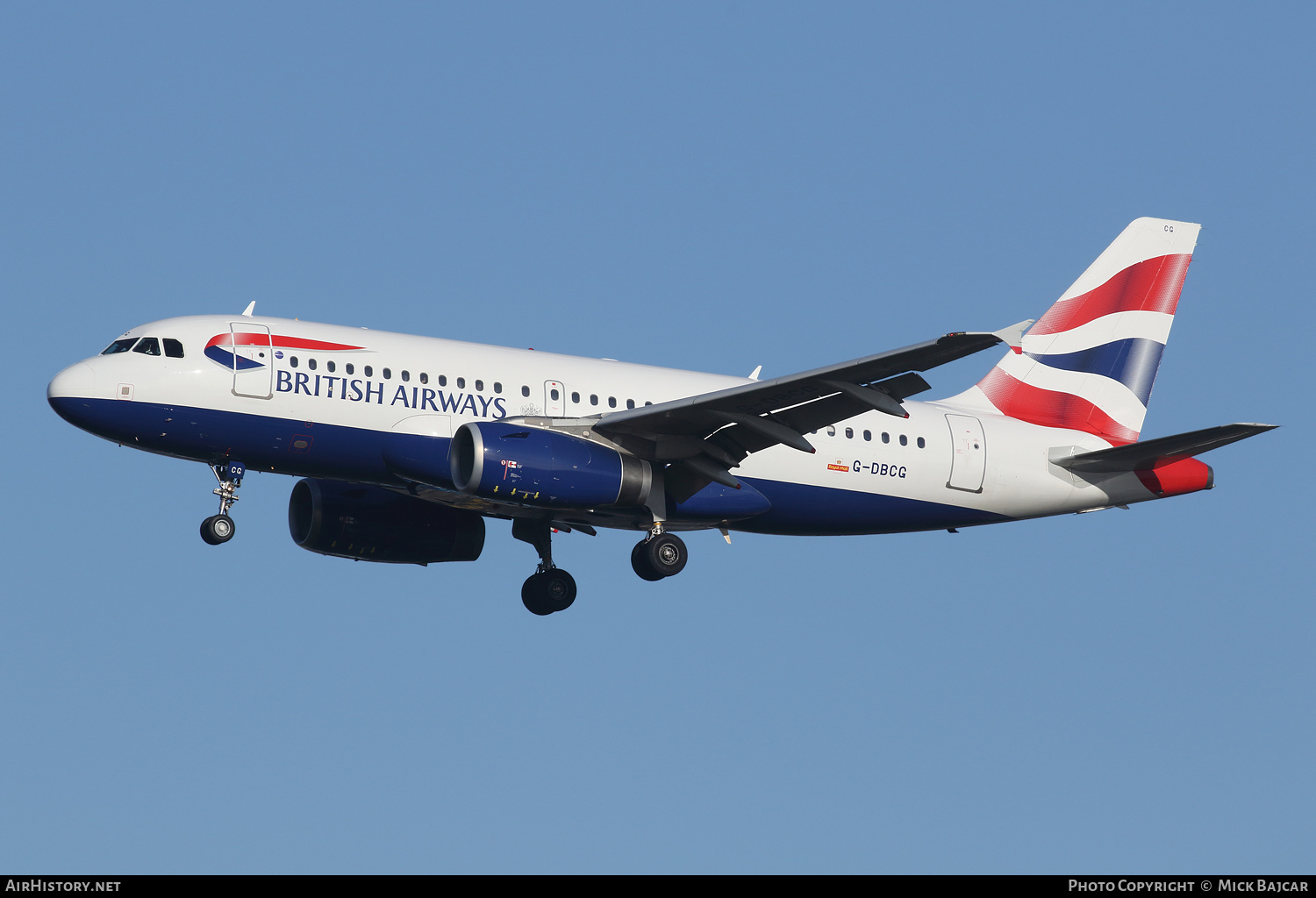 Aircraft Photo of G-DBCG | Airbus A319-131 | British Airways | AirHistory.net #396679