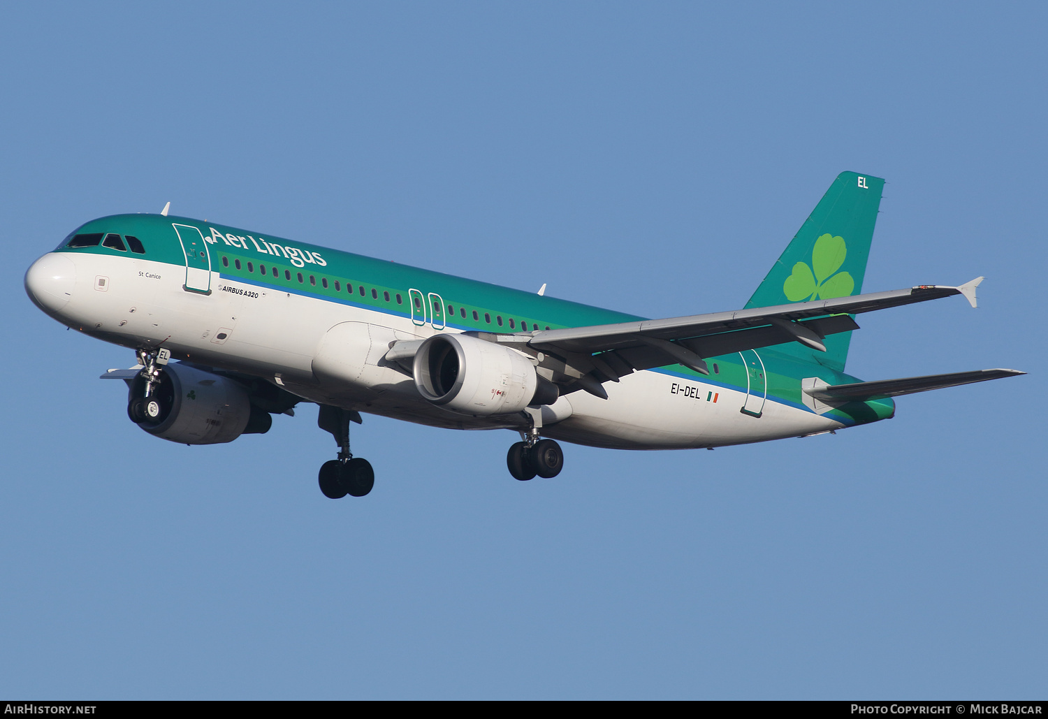 Aircraft Photo of EI-DEL | Airbus A320-214 | Aer Lingus | AirHistory.net #396702