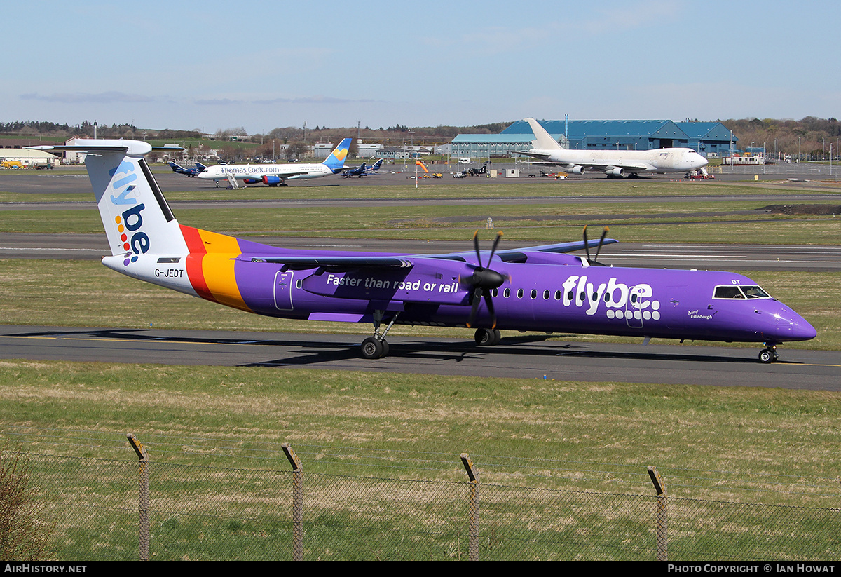 Aircraft Photo of G-JEDT | Bombardier DHC-8-402 Dash 8 | Flybe | AirHistory.net #396710