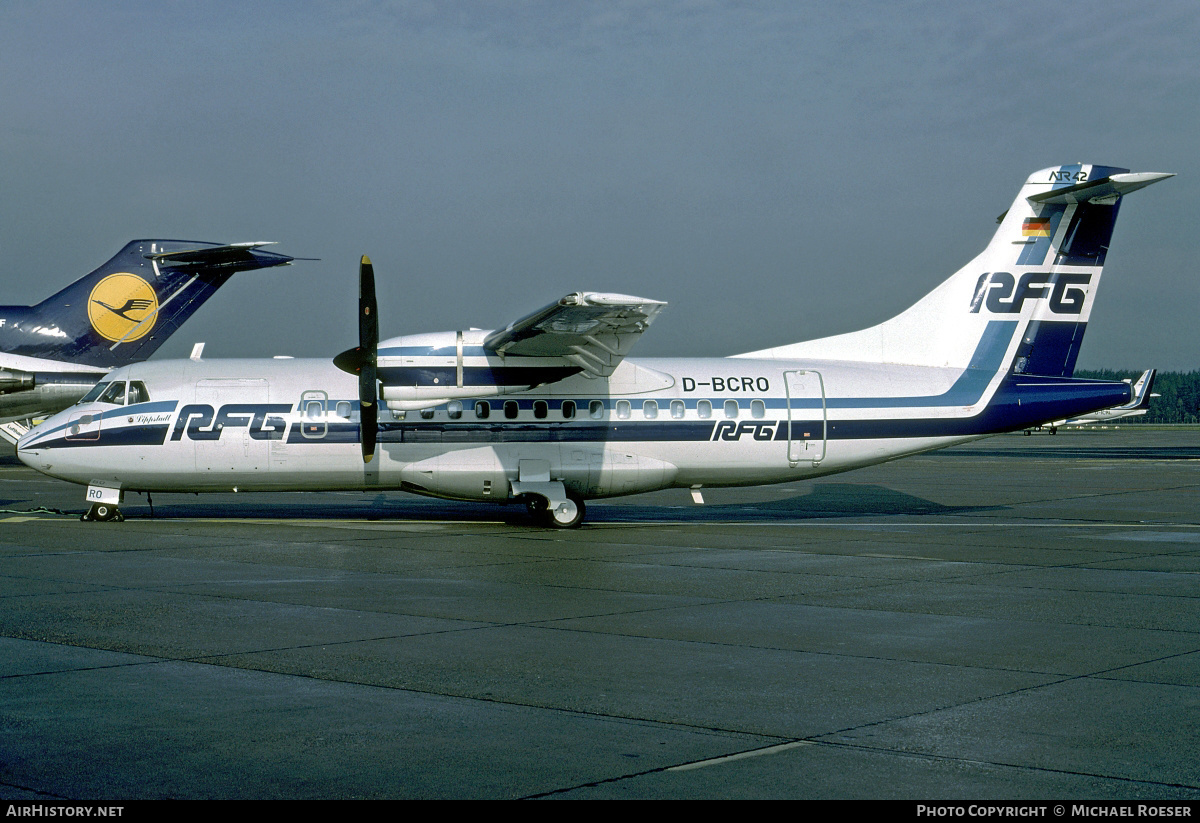 Aircraft Photo of D-BCRO | ATR ATR-42-300QC | RFG - Regionalflug | AirHistory.net #396718