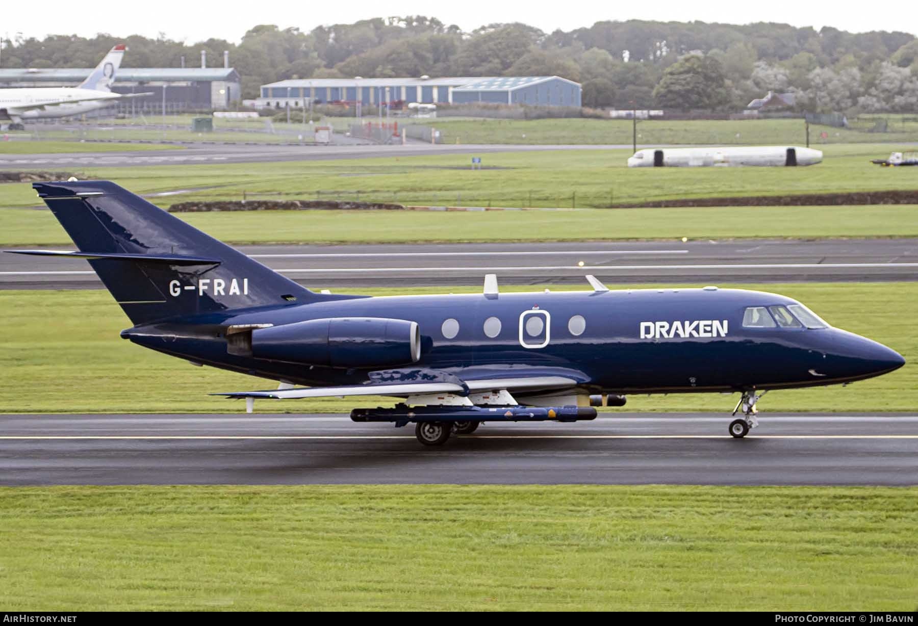 Aircraft Photo of G-FRAI | Dassault Falcon 20DC | Draken Europe | AirHistory.net #396723