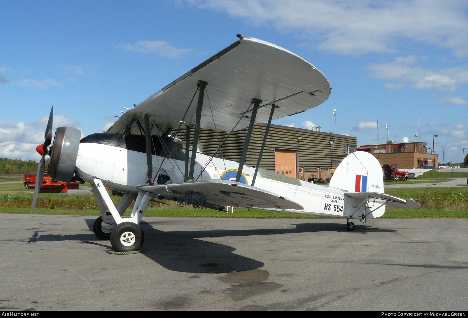 Aircraft Photo of C-GEVS / HS554 | Fairey Swordfish Mk2 | Canada - Navy | AirHistory.net #396741
