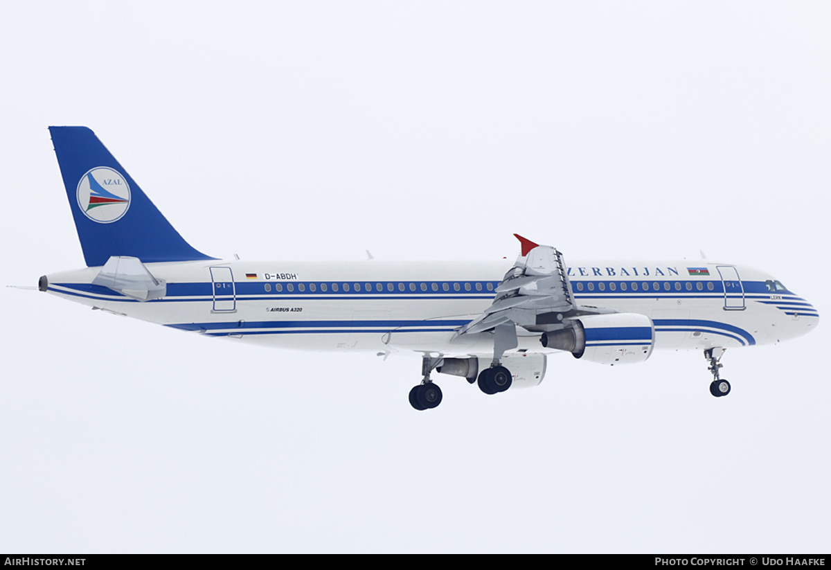 Aircraft Photo of D-ABDH | Airbus A320-214 | Azerbaijan Airlines - AZAL - AHY | AirHistory.net #396742