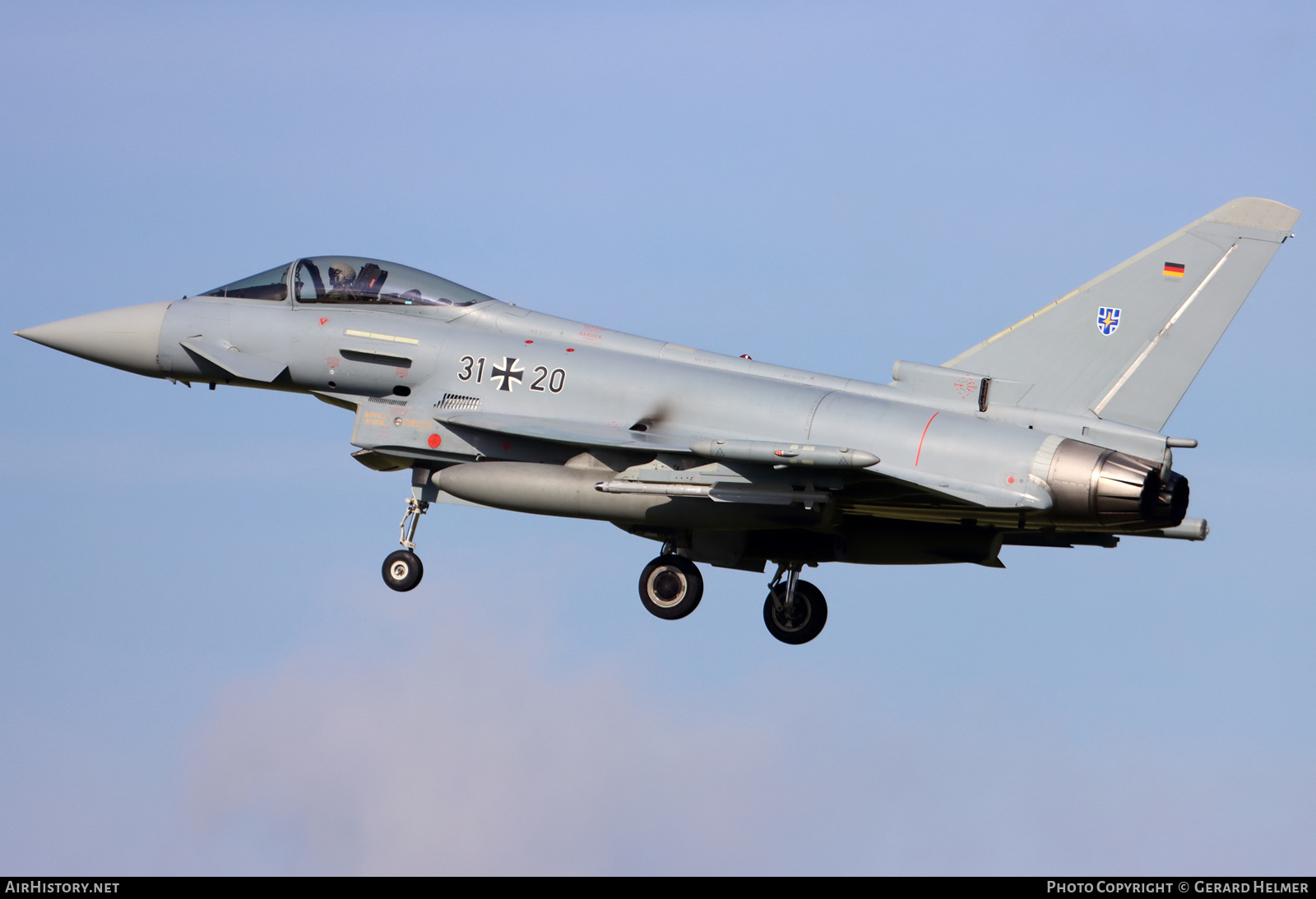 Aircraft Photo of 3120 | Eurofighter EF-2000 Typhoon S | Germany - Air Force | AirHistory.net #396777