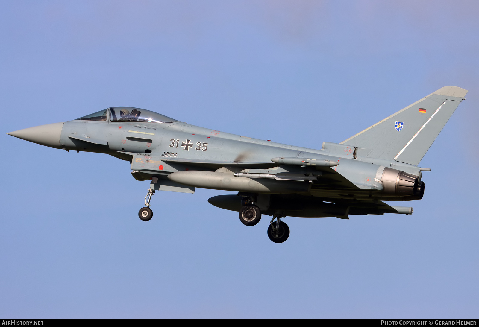 Aircraft Photo of 3135 | Eurofighter EF-2000 Typhoon S | Germany - Air Force | AirHistory.net #396779