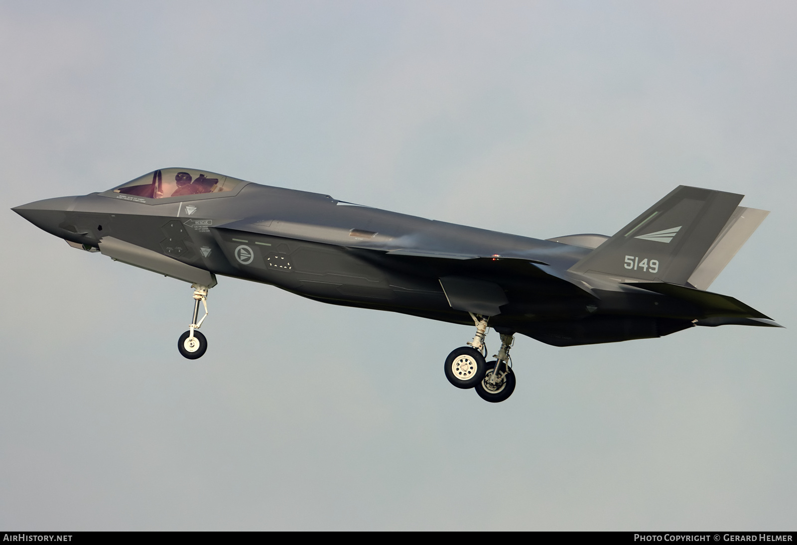 Aircraft Photo of 5149 | Lockheed Martin F-35A Lightning II | Norway - Air Force | AirHistory.net #396782