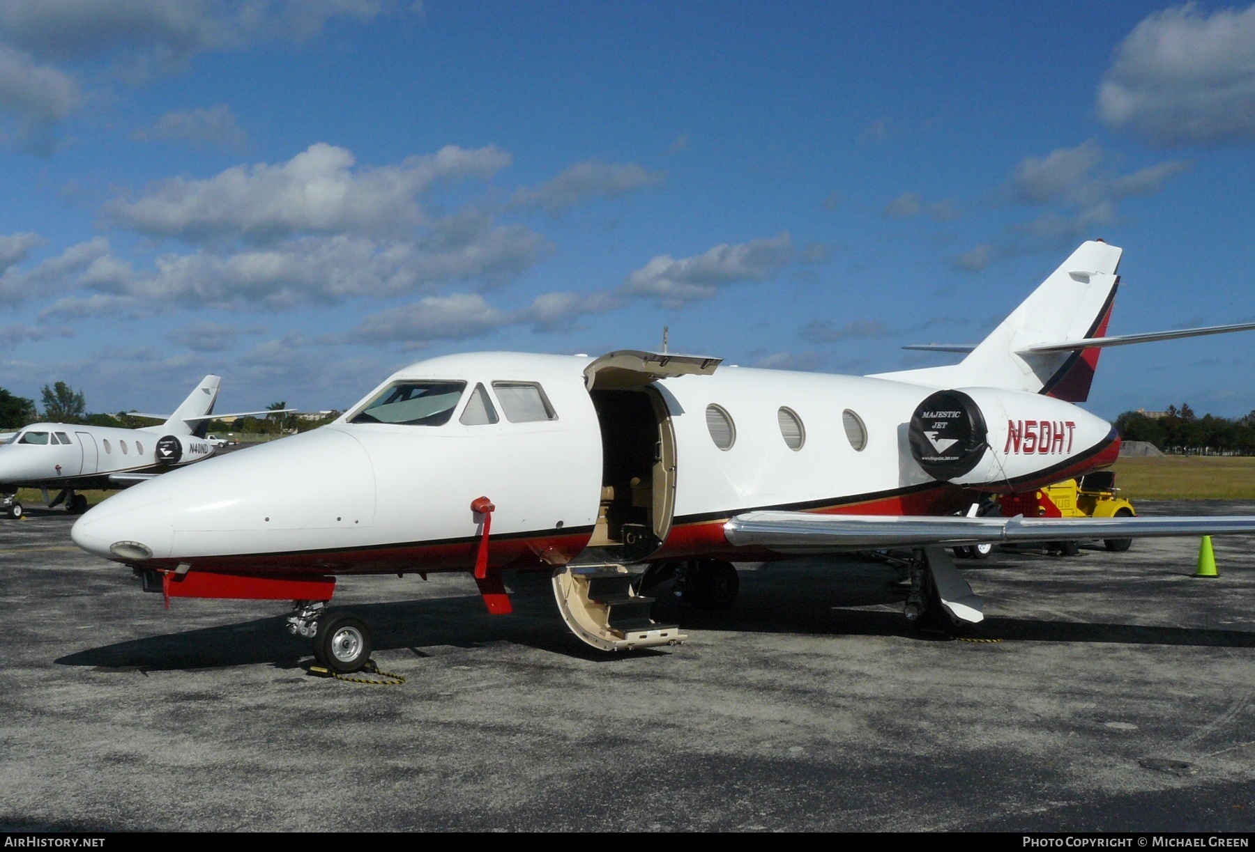 Aircraft Photo of N50HT | Dassault Falcon 10 | AirHistory.net #396791